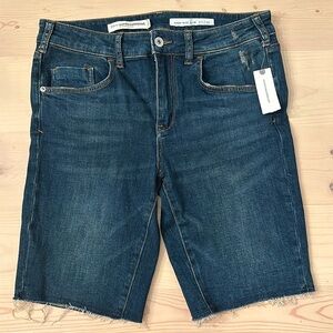 Pilcro High Rise Slim Bermuda Shorts Size 29